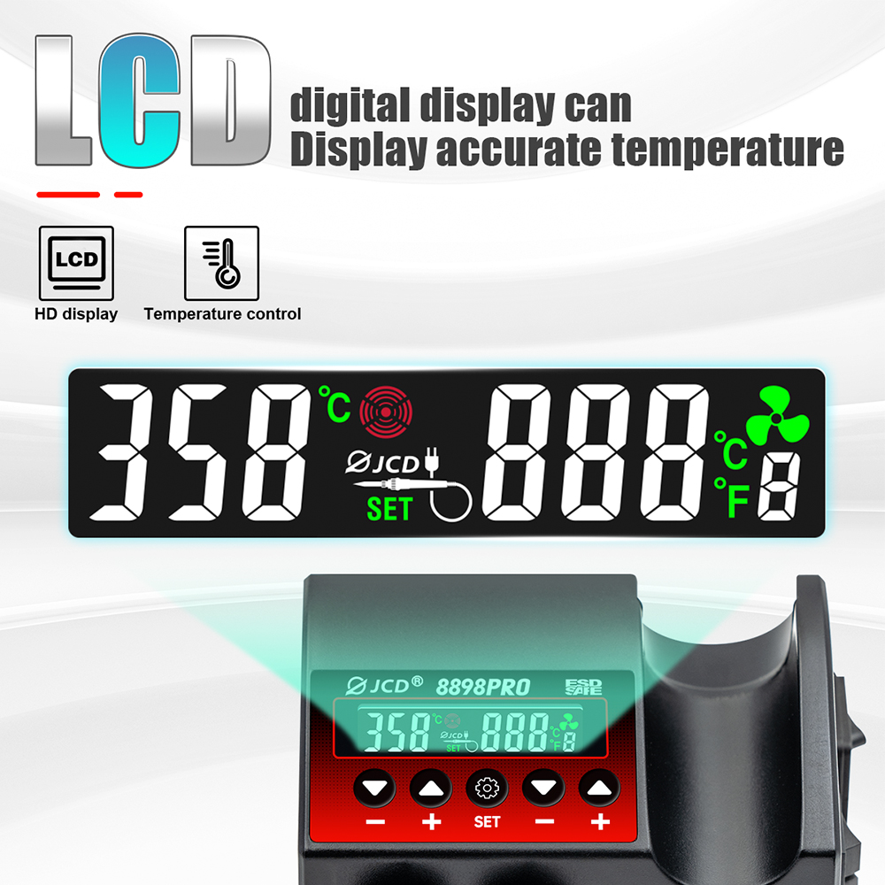 JCD 8898Pro 2 in 1 Soldering S - đánh giá và giá Smd Solder Paste