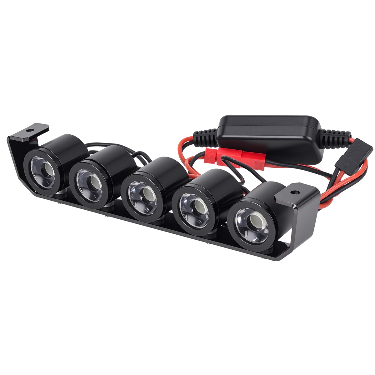 Aluminum 5 LED Light Headlight - đánh giá và giá Diy Electric Car