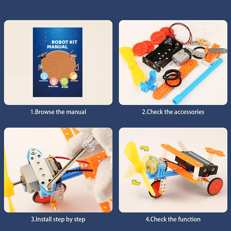 6 Set Robotics Kit Science Exp - đánh giá và giá Diy Electronics Kits For Kids