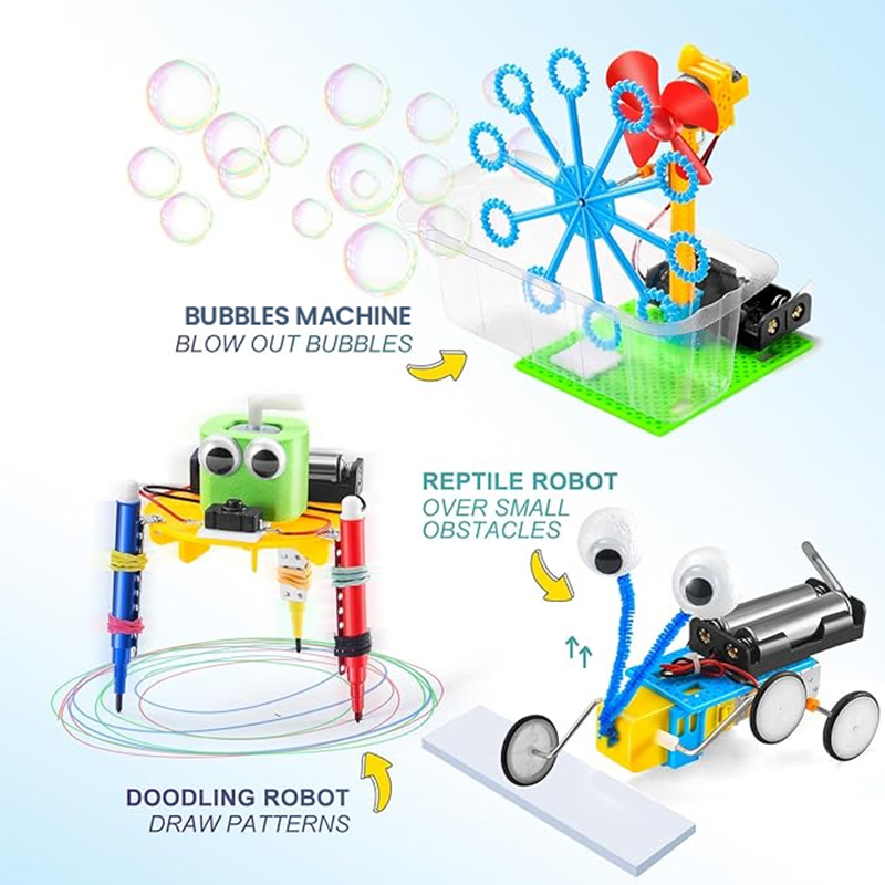 6 Set Robotics Kit Science Exp - đánh giá và giá Diy Electronics Kits For Kids