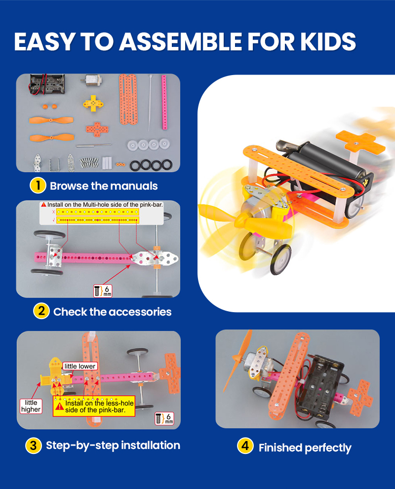 6 Set Robotics Kit Science Exp - đánh giá và giá Diy Electronics Kits For Kids