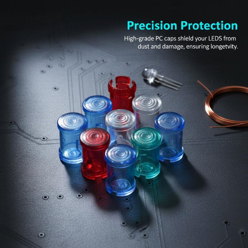 20Pcs LED Lampshade 3MM 5MM Di - đánh giá và giá Diy Electronics For Sale