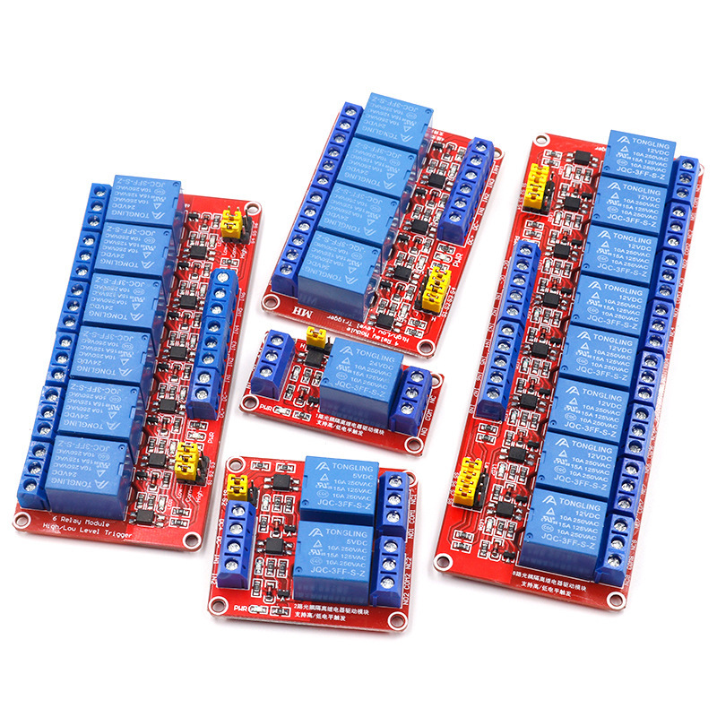 1/2/4/8-channel 5v/12v/24v Rel - đánh giá và giá Relay Module 5V
