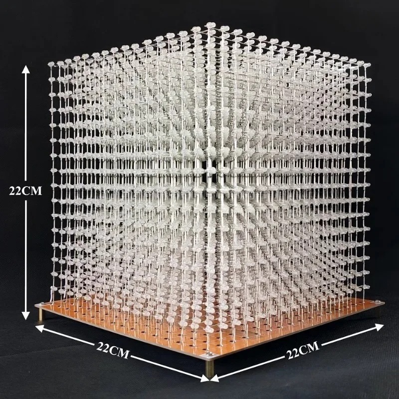 3 D16mini Light Cube Kit 16x16 - đánh giá và giá Diy Electronics