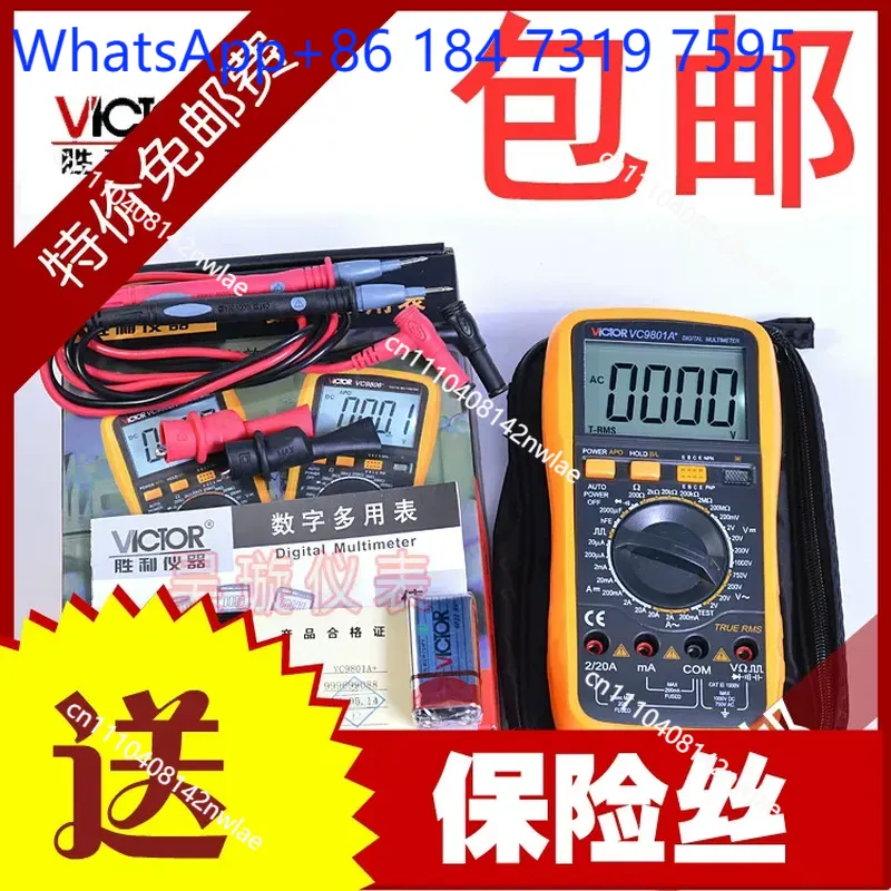 Digital Multimeter VC9801A VC9 - đánh giá và giá Multimeter Digital