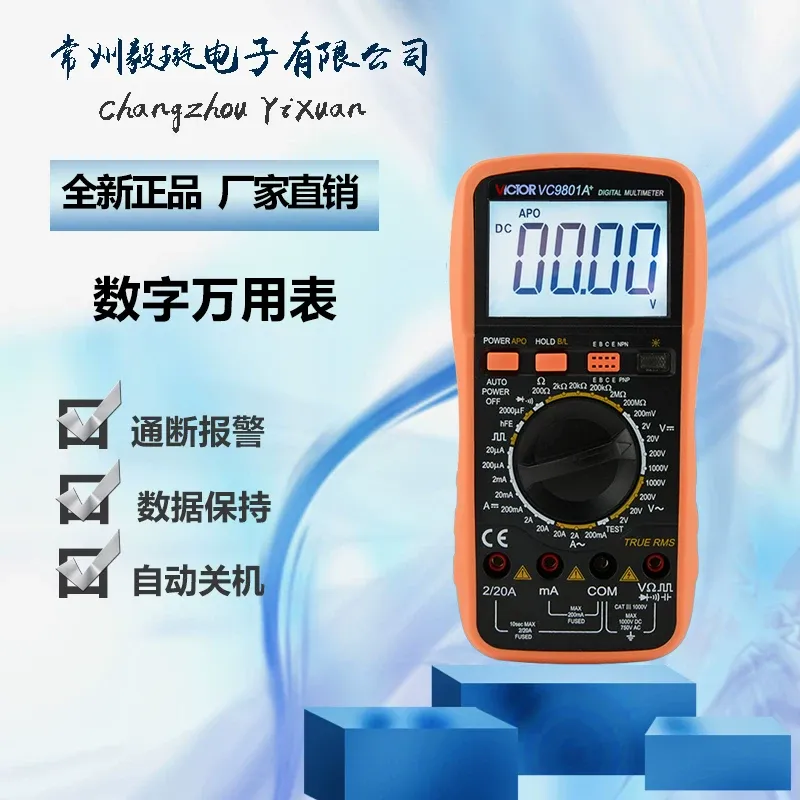 Digital Multimeter VC9801A VC9 - đánh giá và giá Multimeter Digital