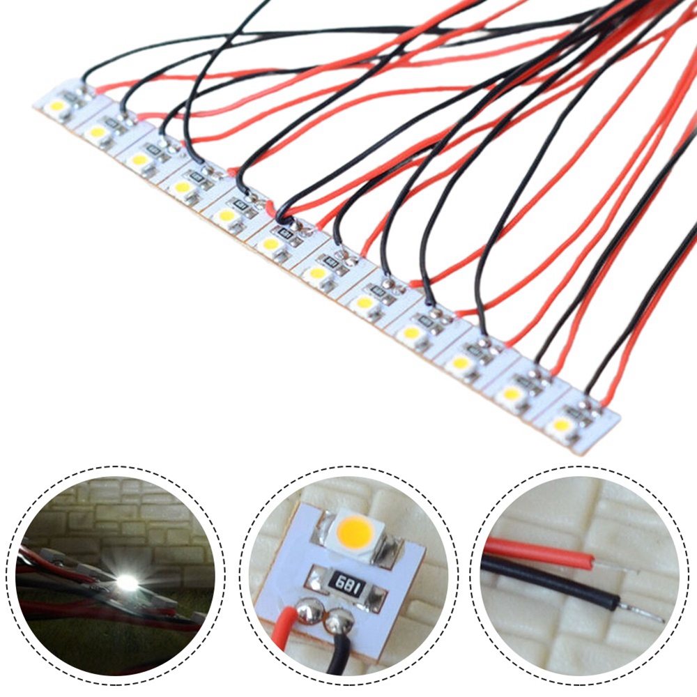 5/10/20pcs 3528 SMD Lamp Wired - đánh giá và giá Smd Solder Paste