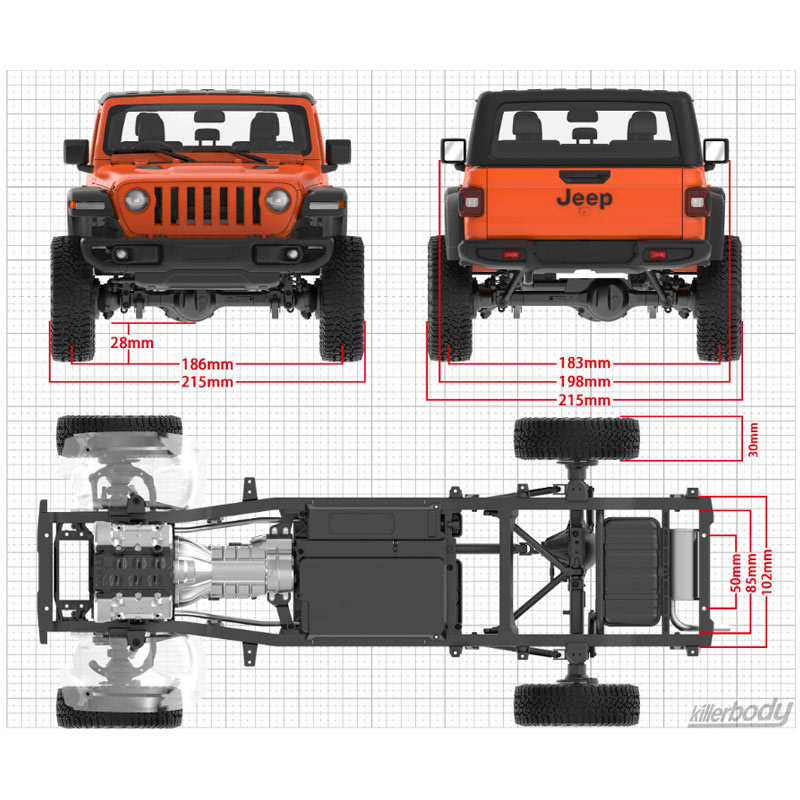 1/10 Killerbody 48765 RC Car H - đánh giá và giá Diy Electric Car