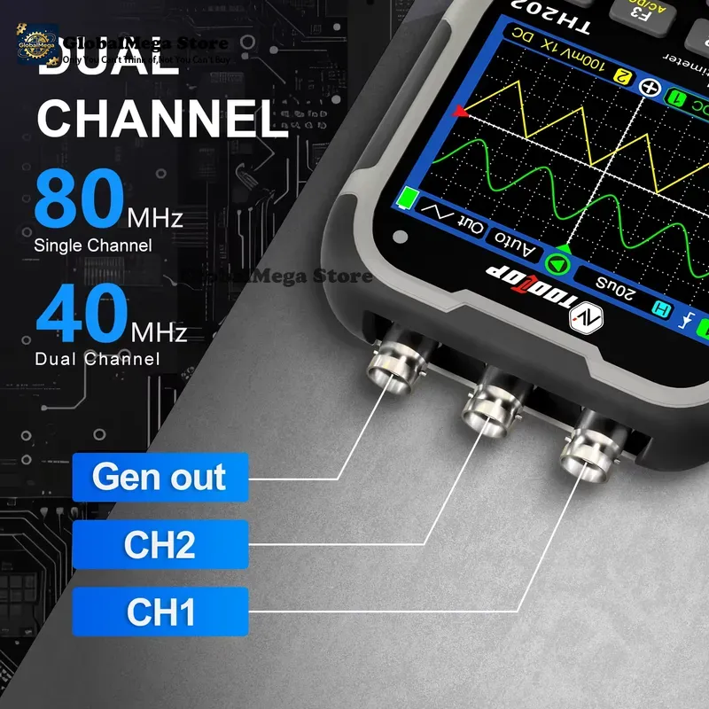 TOOLTOP TH202 TH201 ET15S ET14 - đánh giá và giá Multimeter Digital