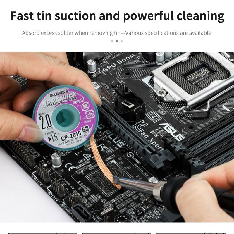 Original Goot Desoldering Sold - đánh giá và giá Smd Solder Paste