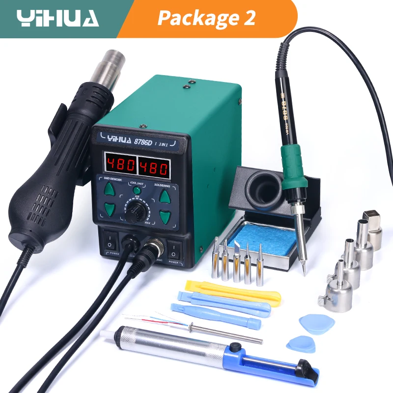 YIHUA 8786D Soldering Iron Hot - đánh giá và giá Smd Solder Paste