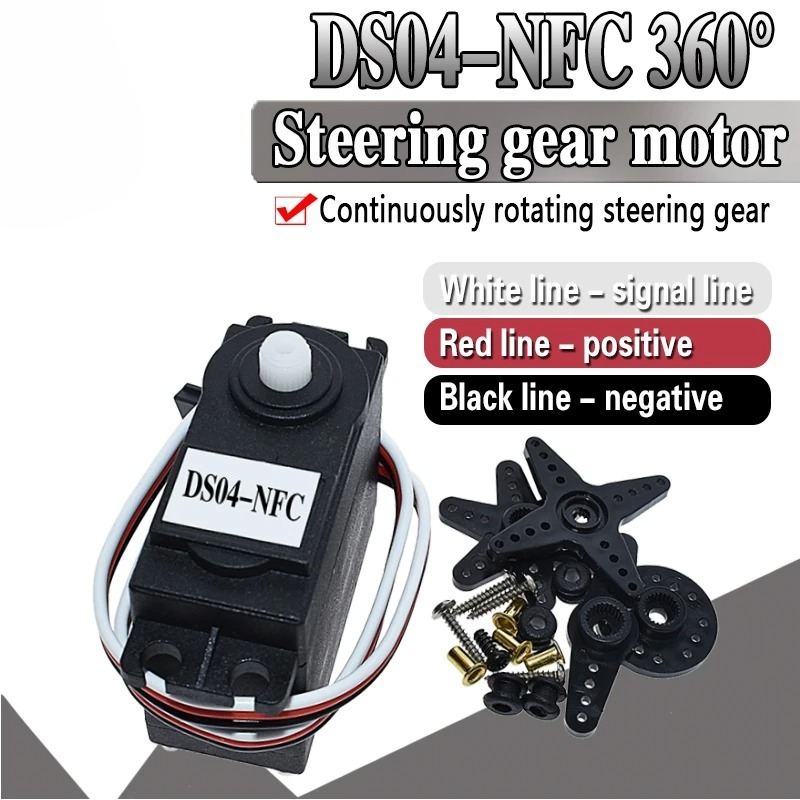 DS04-NFC Servo 360-Degree Cont - đánh giá và giá Diy Electric Car