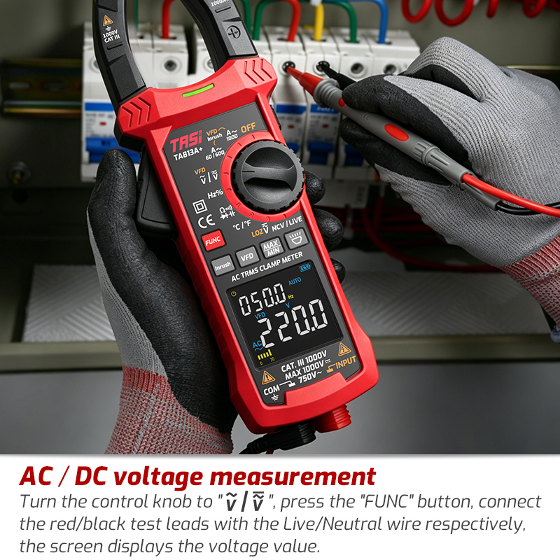TA813B+ Digital Clamp Meter 60 - đánh giá và giá Multimeter Digital