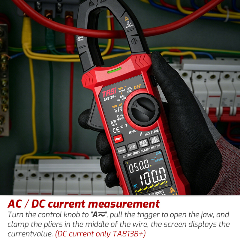 TA813B+ Digital Clamp Meter 60 - đánh giá và giá Multimeter Digital