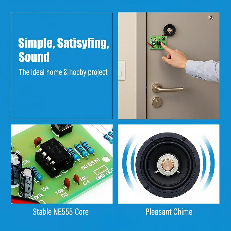 NE555 Doorbell DIY Soldering P - đánh giá và giá Diy Electronics Board