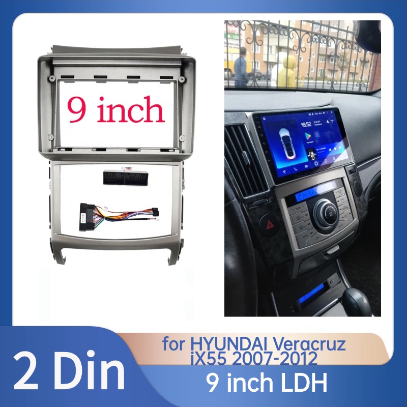 9 Inch Car Dash Fascia Frame P - đánh giá và giá Diy Electronics Radio