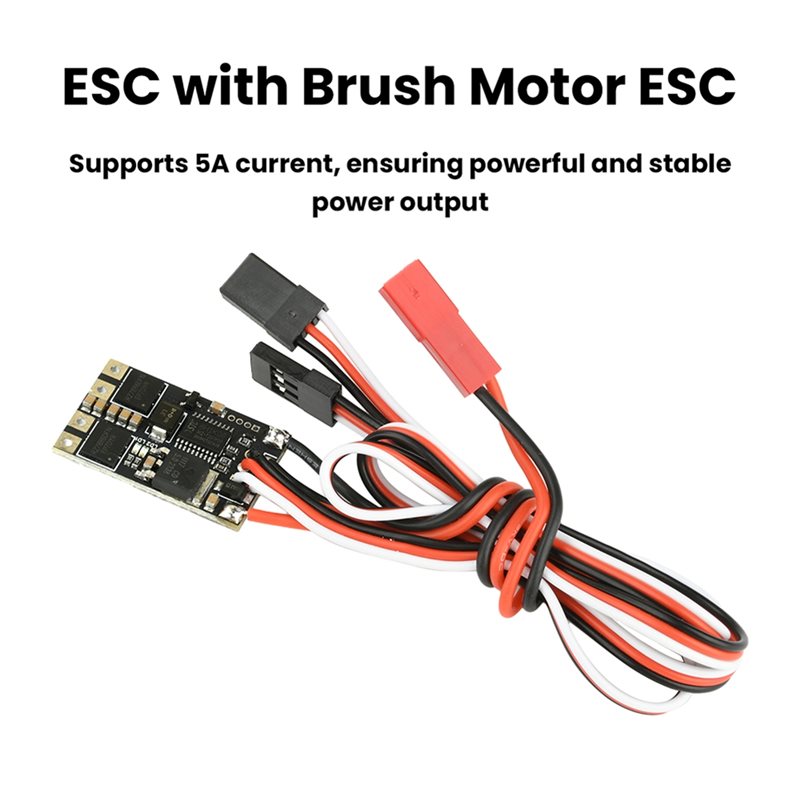 -[No.68 ] Brushed ESC Micro 5A - đánh giá và giá Diy Electric Car