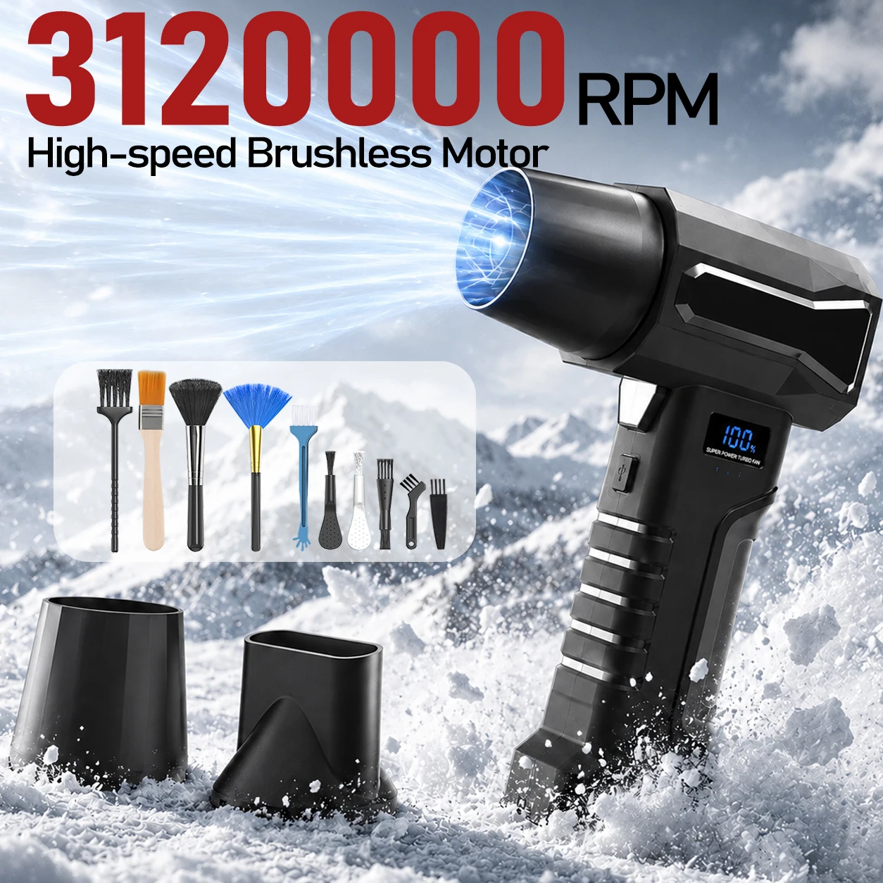 3120000RPM Jet Air Blower Supe - đánh giá và giá Diy Electronics Cleaner