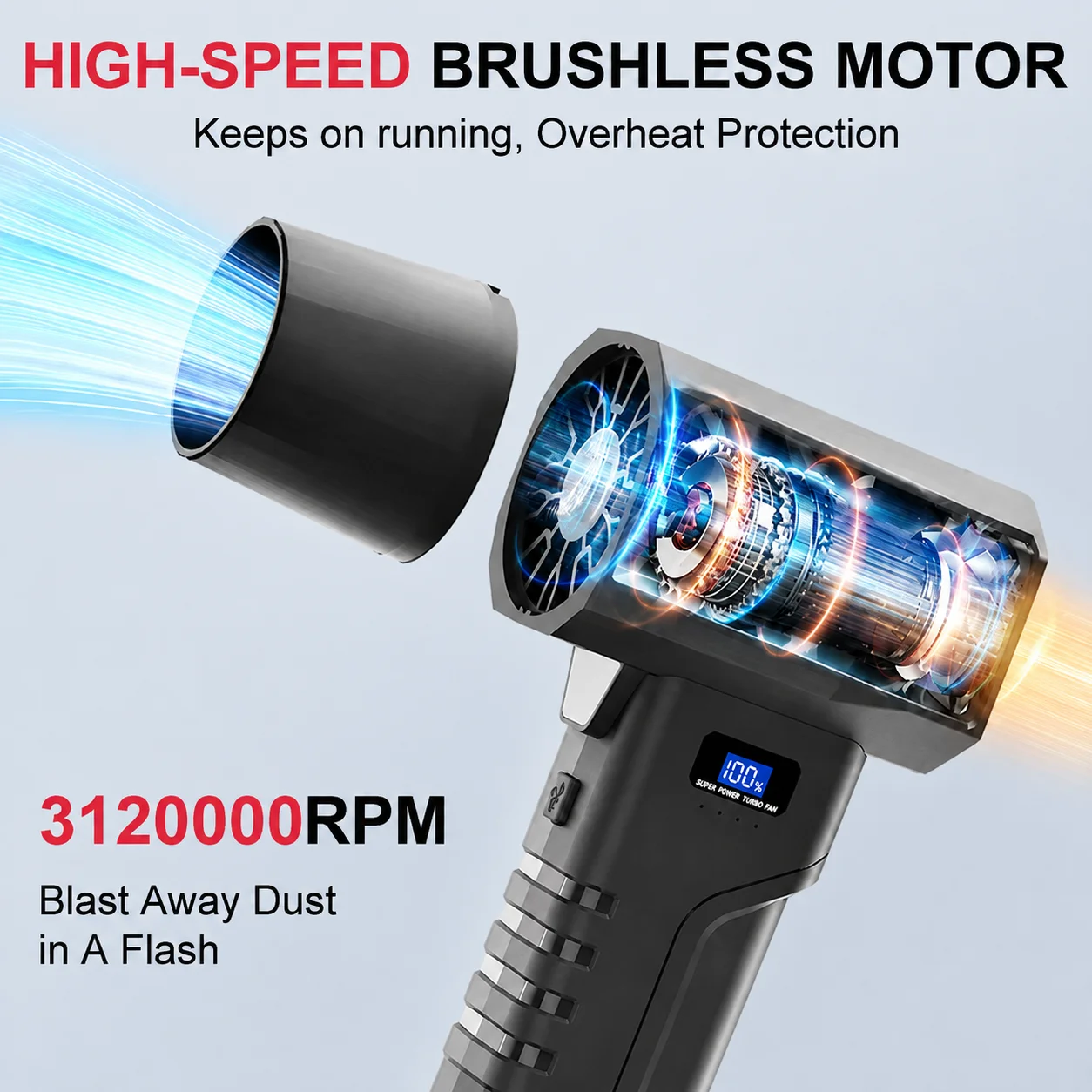 3120000RPM Jet Air Blower Supe - đánh giá và giá Diy Electronics Cleaner