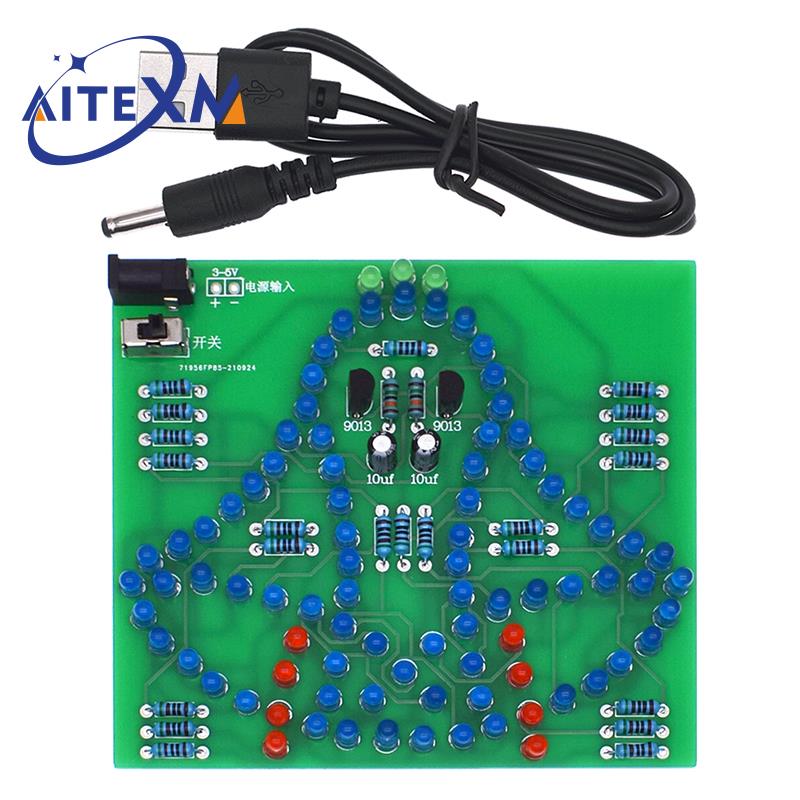 DC 3-5V DIY LED Swing Wind Chi - đánh giá và giá Diy Electronics Kits For Kids