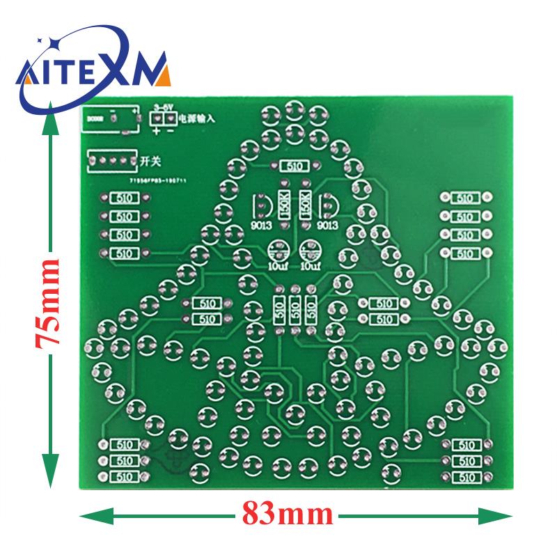 DC 3-5V DIY LED Swing Wind Chi - đánh giá và giá Diy Electronics Kits For Kids