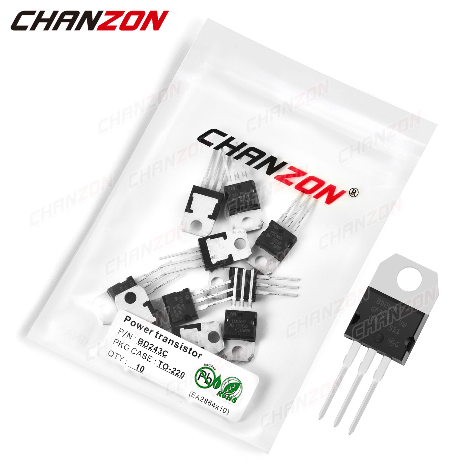 10 Chiếc BD243C Đến-220 BD243  - đánh giá và giá Diy Electronics For Sale