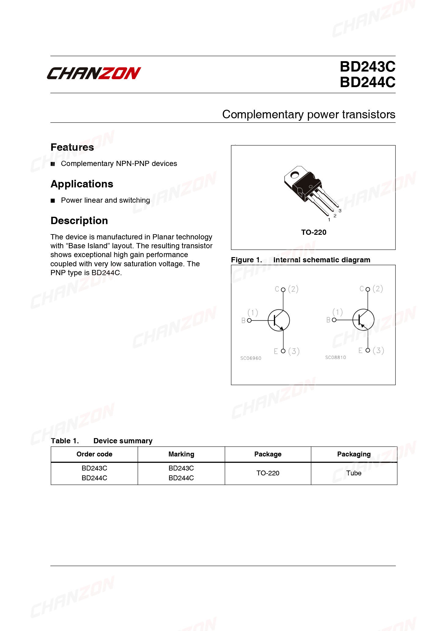 10 Chiếc BD243C Đến-220 BD243  - đánh giá và giá Diy Electronics For Sale