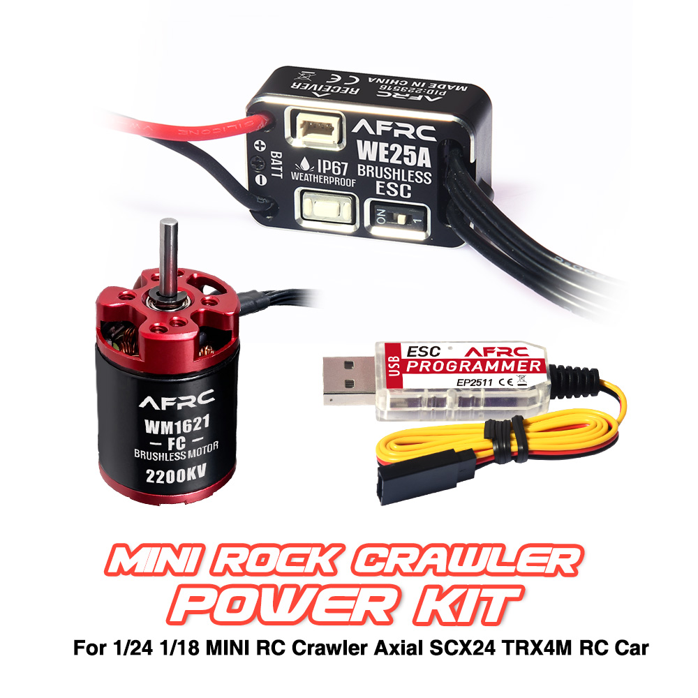 AFRC ESC 25A Brushless Power K - đánh giá và giá Diy Electric Car
