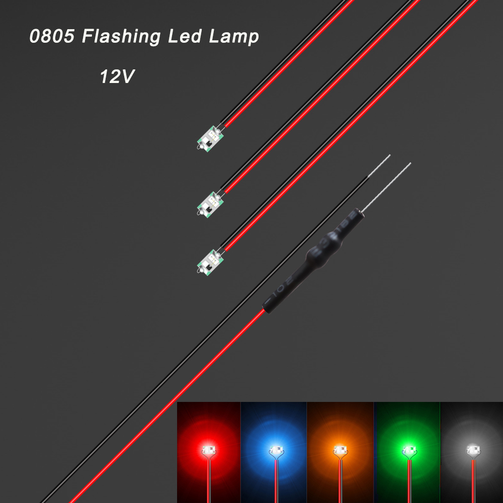 10PCS 12V Wired Led Smd 0805 L - đánh giá và giá Smd Solder Paste