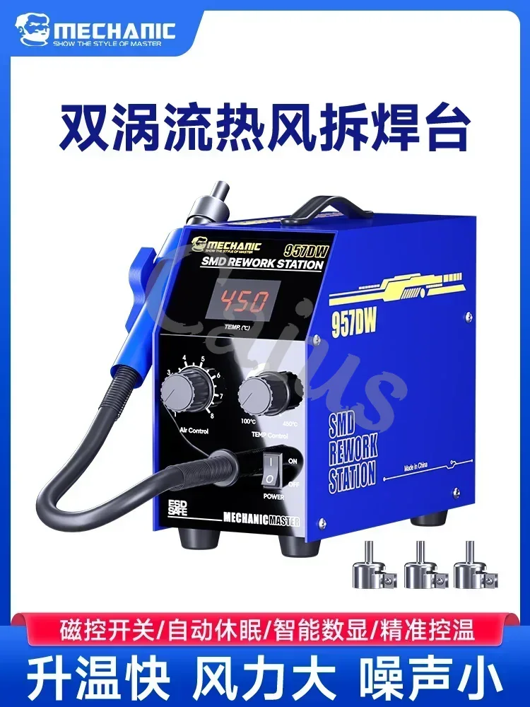Rework Station MECHANIC 957DW  - đánh giá và giá Smd Solder Paste